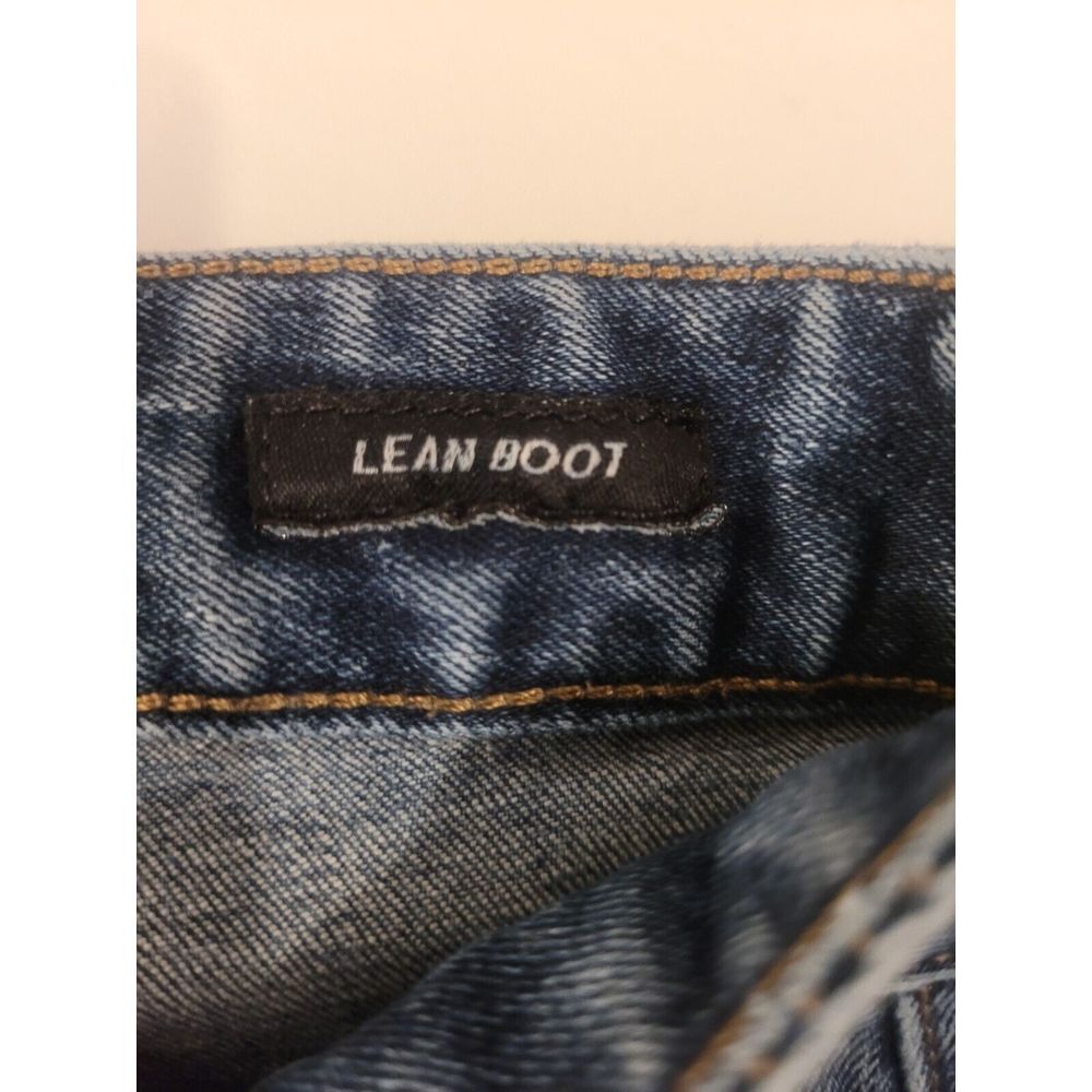 Calvin Klein Womens 30/10 Lean Boot Cut Dark Wash Denim‎ Blue Jeans - Picture 4 of 6